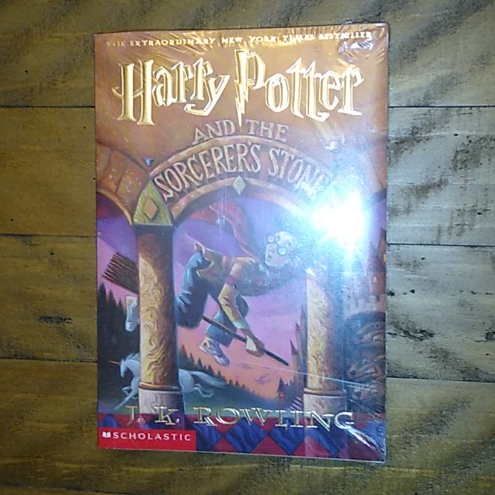 Nwt harry potter paperback book sorcerer's stone